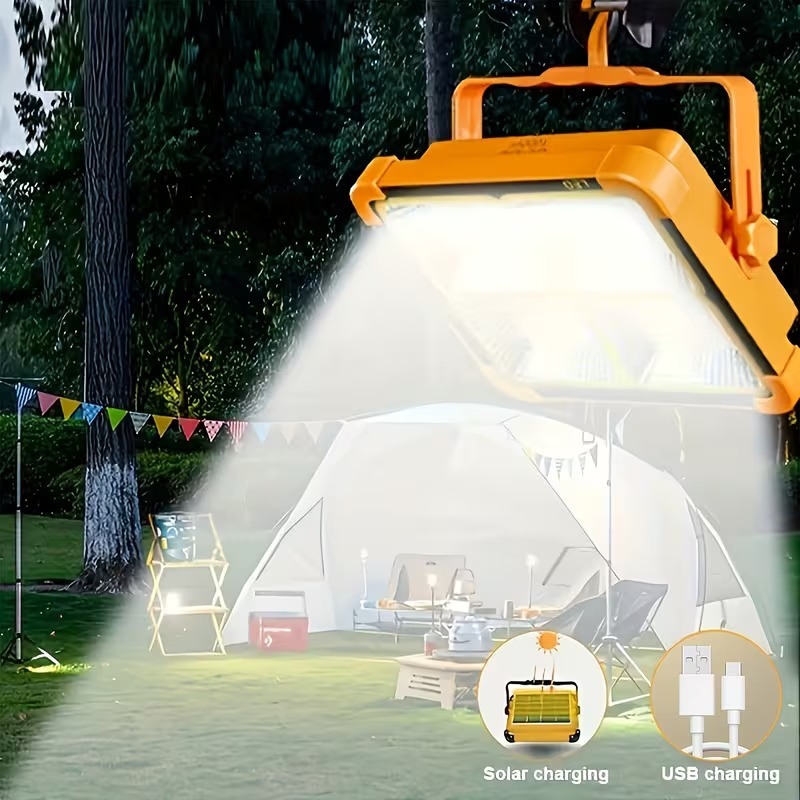 Smart Garden Solar Lights - Projecteur solaire portatif Super lumineux, Rechargeable,
