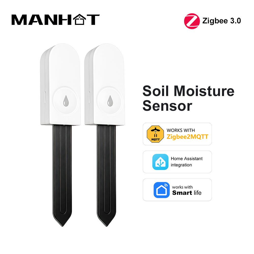 Smart Garden Furniture - Capteur d'humidité du sol Zigbee 3.0,