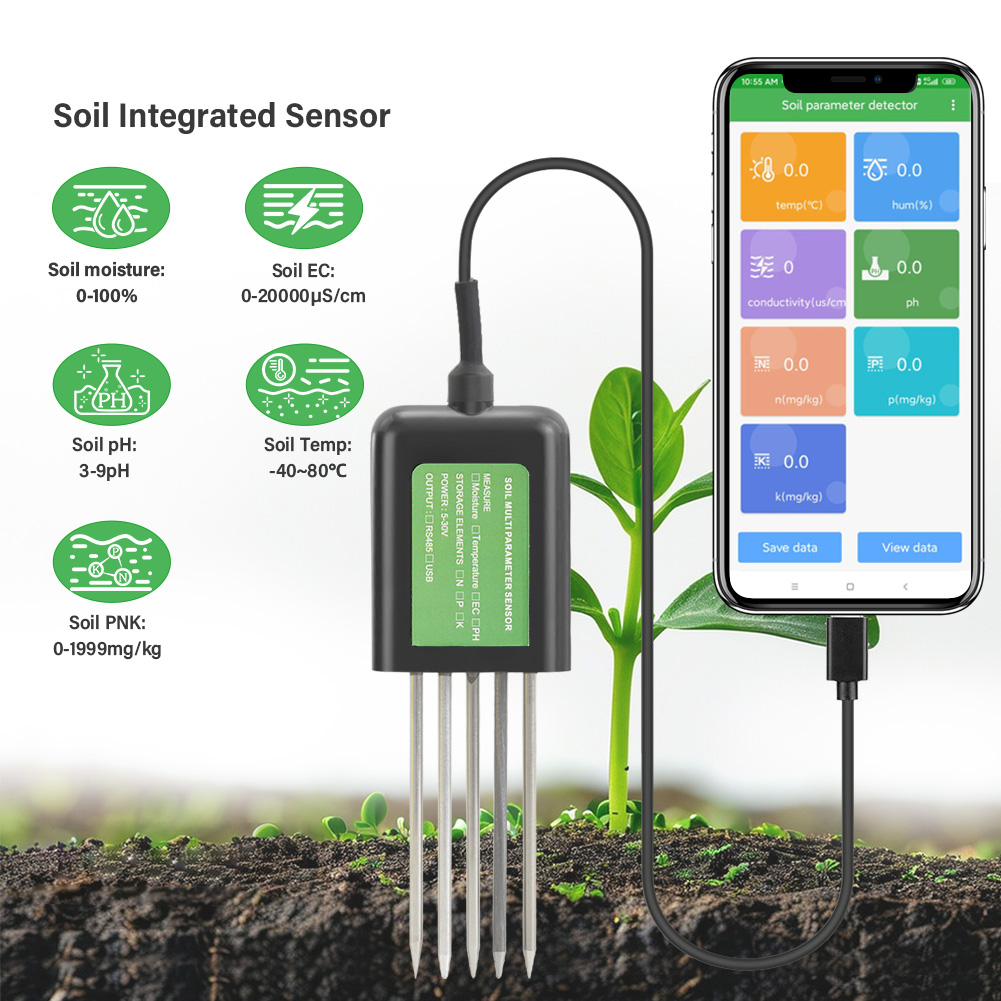 Smart Garden Nutrients - YIERYI pH-mètre de sol testeur d'humidité