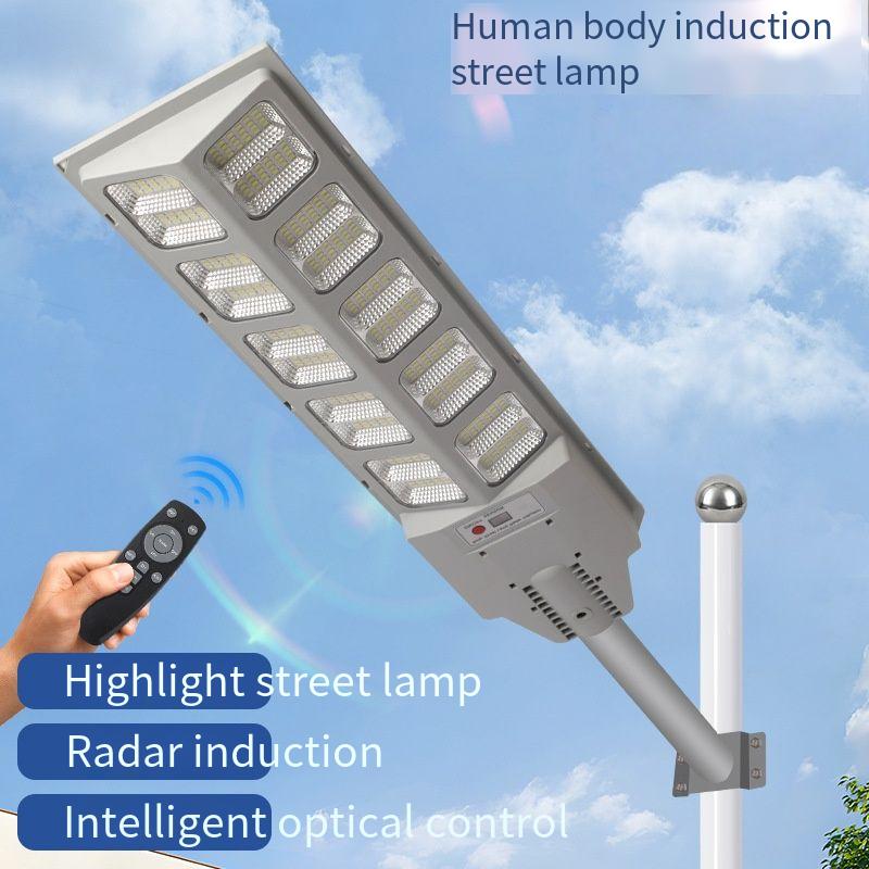 Smart Garden Solar Lights - Lampe solaire de rue 400W, étanche