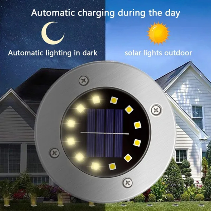 Lampes solaires encastrées au  - Smart Garden Solar Lights avis et prix