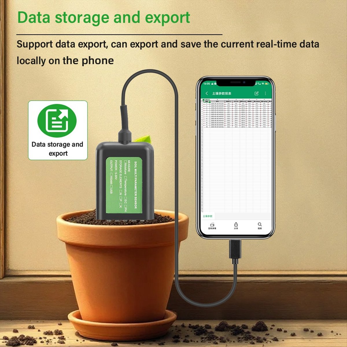 Testeur de pH du sol A08I, ana - Smart Garden Nutrients avis et prix