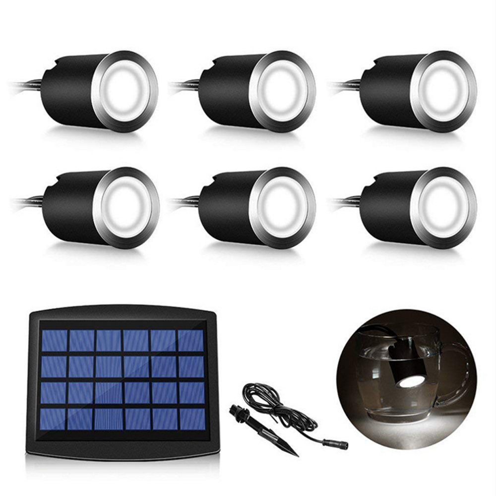 6 pièces 8 pièces solaire LED  - Smart Garden Solar Lights avis et prix