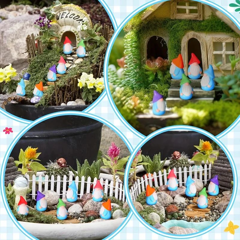 Mini statues de gnomes en rési - Smart Garden Mini avis et prix