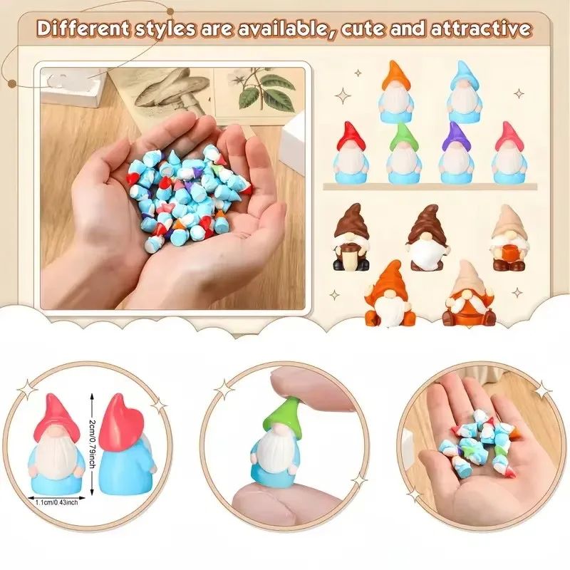Mini statues de gnomes en rési - Smart Garden Mini avis et prix