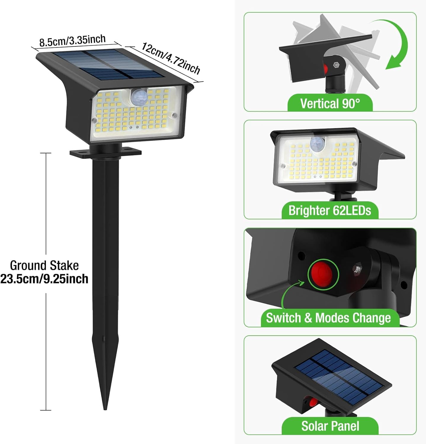 Spots solaires capteur de mouv - Smart Garden Solar Lights avis et prix