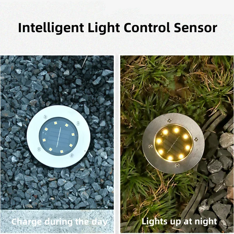 4 pièces LED lampes de jardin  - Smart Garden Solar Lights avis et prix